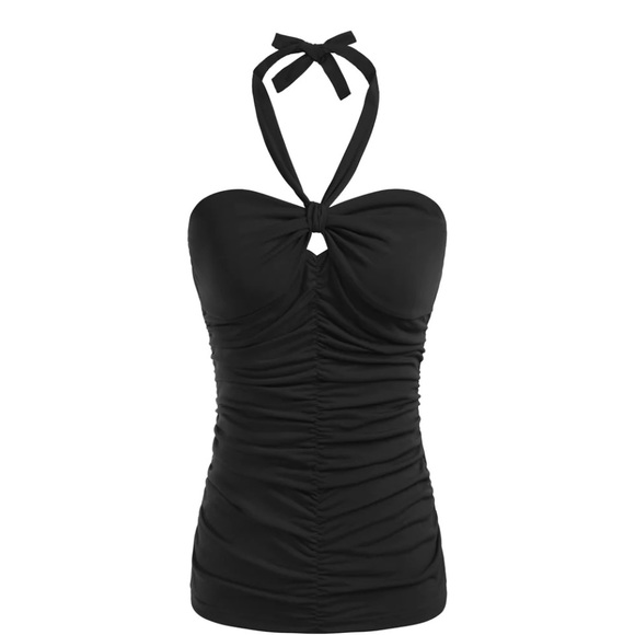 Brand new Belle Poque tie around the neck top - Picture 1 of 2